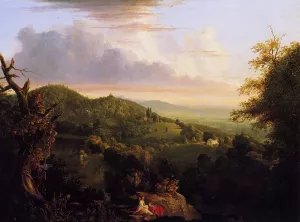 View of Monte Video, Seat of Daniel Wadsworth, Esq.